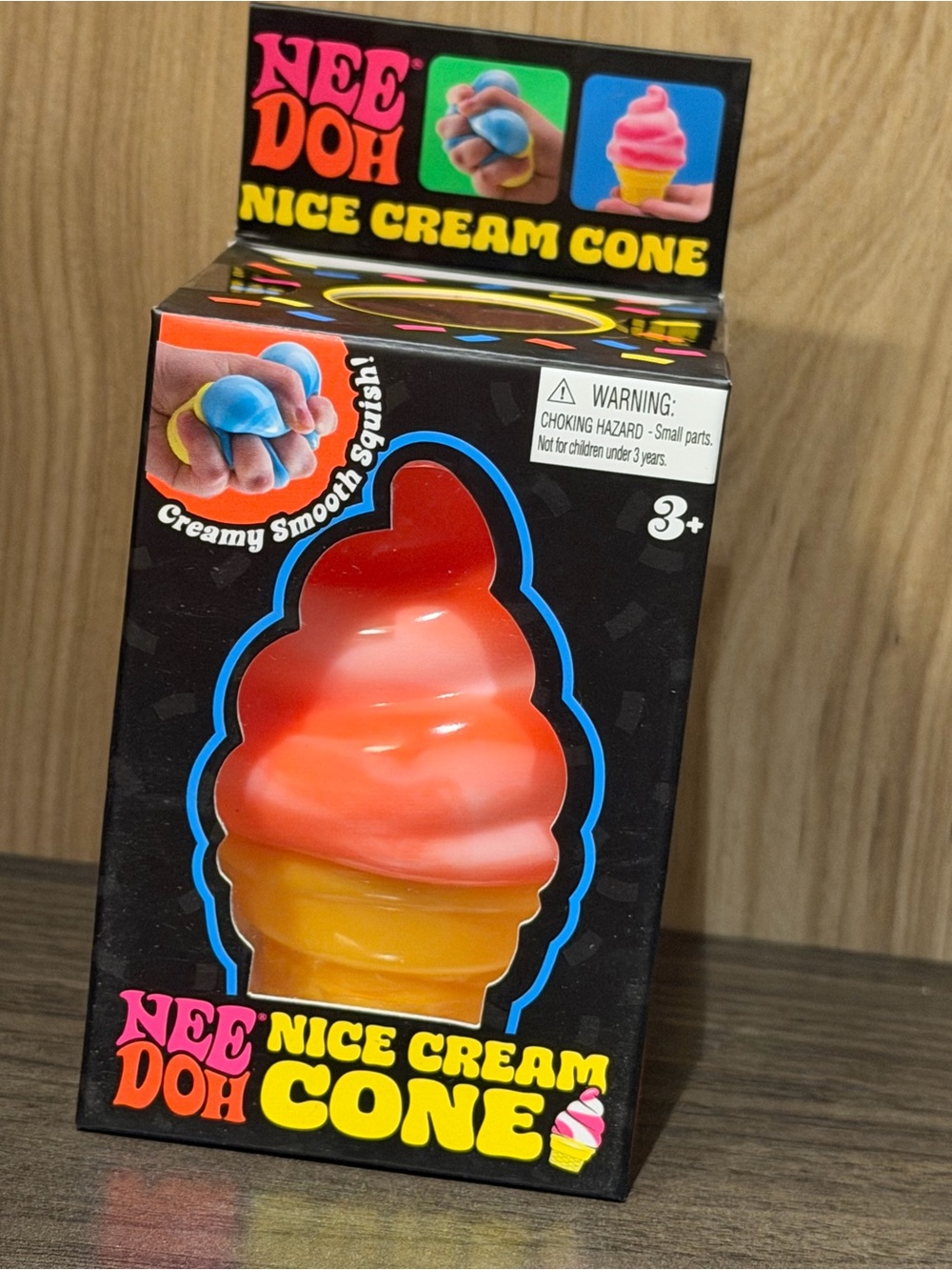 NeeDoh Nice Cream Cone squishy